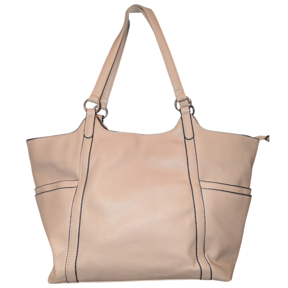Seven Days vegan tote handbag  tan